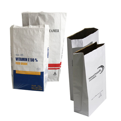 Custom Printed 7 Warna Kantong Kemasan Kertas Kraft Custom Penutupan Dan Bentuk