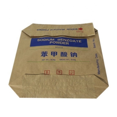 Logo Kustom 25kg 50kg Semen Kantong Kertas Kraft Layanan Satu Pintu