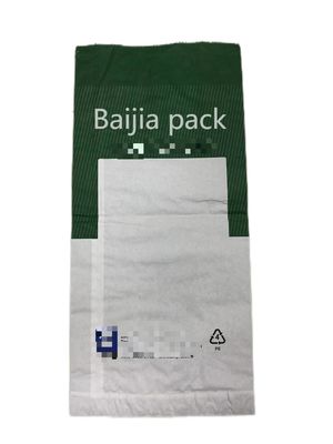 Bentuk yang Disesuaikan Kantong Kertas Dilampirkan Panas Solusi Biodegradable untuk Kebutuhan Industri