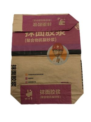 Klep Multiwall Kantong Kertas Untuk Kemasan Mortar Nyaman Dan Dapat Diandalkan