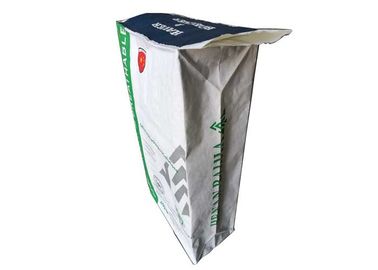 25kg 30kg 50kg Multilayer Kraft Paper Bags Jenis Valve Untuk Tile Adhesive Wall Dempul Powder