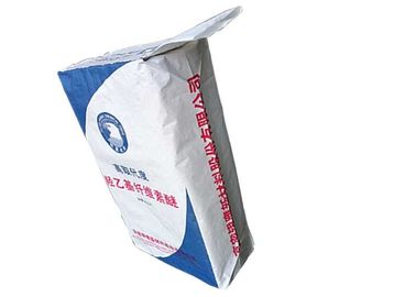 Semen Sacks 25kg 50kg Kantong Kertas Industri, Semen Packing Bags Square Bottom