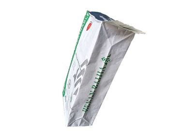 Kantong kertas kimia Packing Valve Kertas Tahan Lama Multilayer Kantong Kertas Bawah Datar