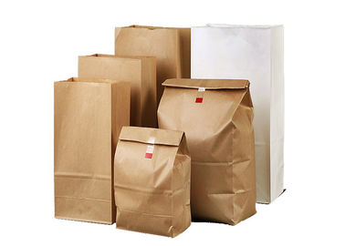 Tas Kertas Kraft Food Grade Multiwall Dapat Didaur Ulang Ramah Lingkungan Standar GMP