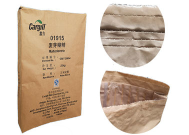 Coklat Atau Putih Multiwall Kraft Paper Bag Untuk Kemasan Tepung Tepung Semen