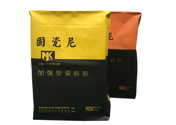 4ply Multiwall Kraft Paper Bags Untuk Water Resistant Putty Powder
