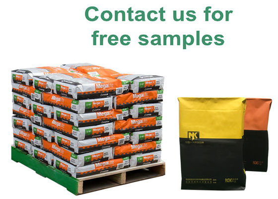 25kg Industri Karung Kertas Dinding Multi 20kg 25kg Kraft Paper Cement Bags PLA Lamination