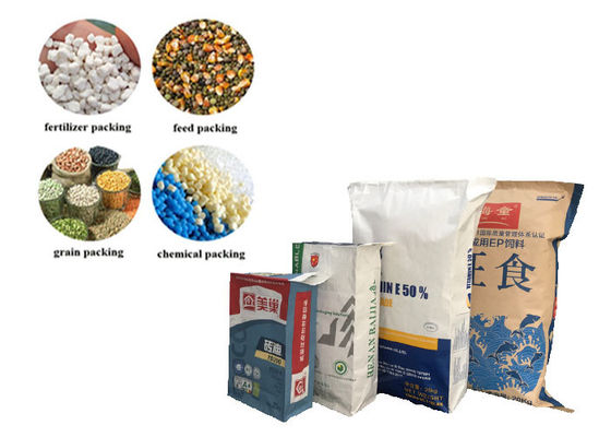 Tas Kemasan Kertas Kraft Coklat Alami yang Disesuaikan Flexo print