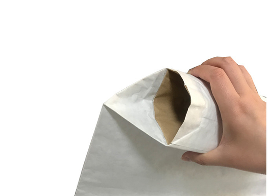 20kg 15KG Kraft Paper Valve Bags Kemasan Tile Adhesive Dengan Logo Anda Sendiri
