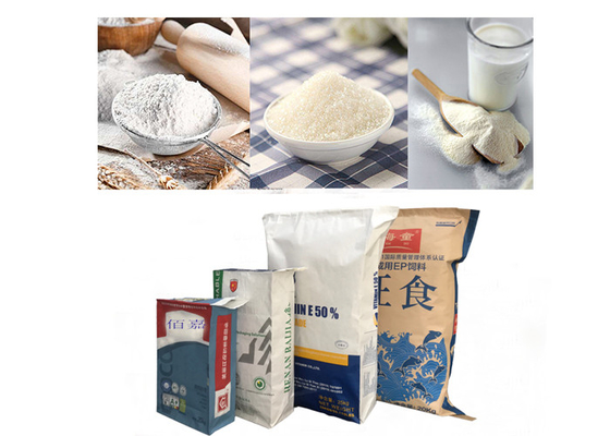 15kg 20Kg 25kg 50kg Kraft Paper Valve Bags Pengemasan Tile Adhesive Dengan Logo Anda Sendiri