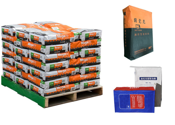 Semen Flexo Printing Chemical Pasted Valve Multiwall Paper Bags Liquid Spill Absorbent