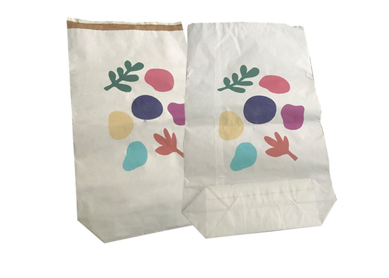 Kemasan Pakan Satwa Liar Multiwall Kraft Paper Bags Heat Sealed Food Grade