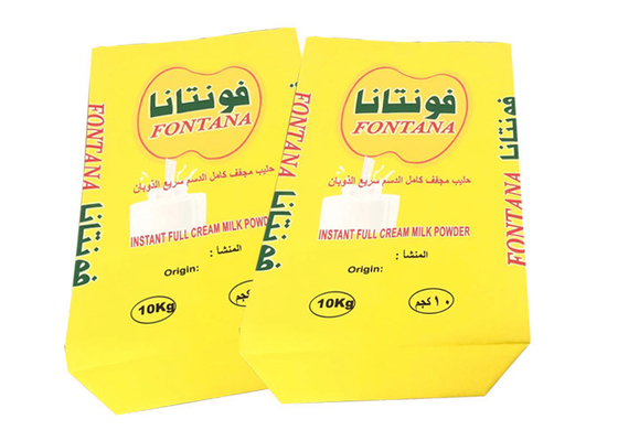 Karung Susu Bubuk Food Grade Multi Wall Paper Terima Custom Ukuran 20kg 25kg