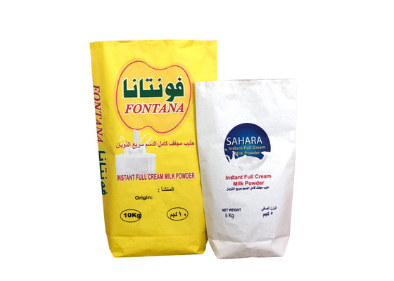 Susu Bubuk Kemasan 20kg 25kg Multi Karung Kertas Dinding 3 Lapis Pe Lined