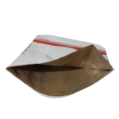 Disisipkan Dispersible Polymer Powder Kraft Paper Pinch Bottom Paper Bags Ramah Lingkungan