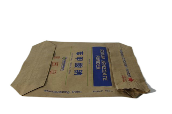 Tas Katup Kertas Industri 25kg Dengan Penutupan