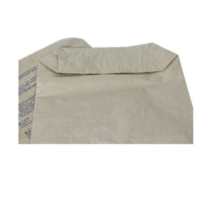 20kg Multiwall Valve Paper Bags Blok Persegi Bawah Tahan Kelembaban