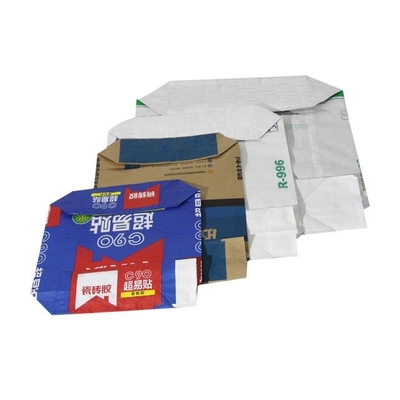 Flexo Print Pasted Valve Multiwall Paper Bags Pengemasan Semen