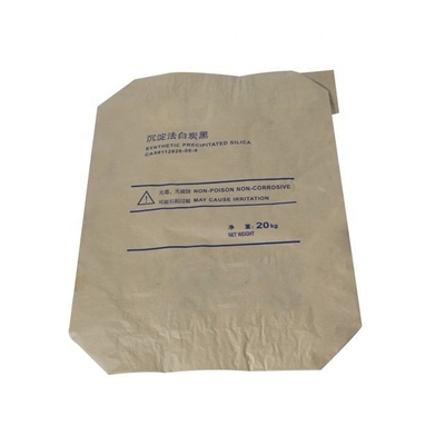 Kantong Kertas Kimia Kraft Multilayer Karung Katup Kertas Bawah Persegi 60g-120g / M2