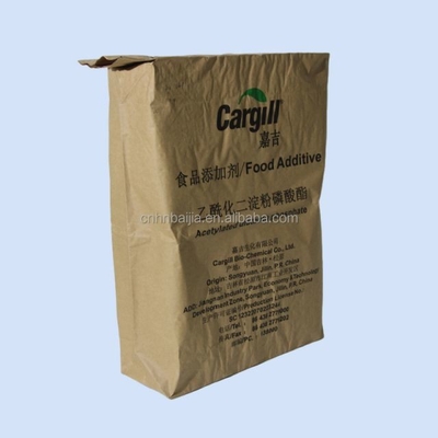 OEM Moisture Proof Tas Kertas Industri Tahan Lama Untuk Pengemasan Semen