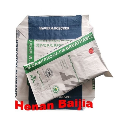 GMP Standard Pasted Valve Multiwall Paper Bags Kantong Susu Bubuk yang Dapat Didaur Ulang