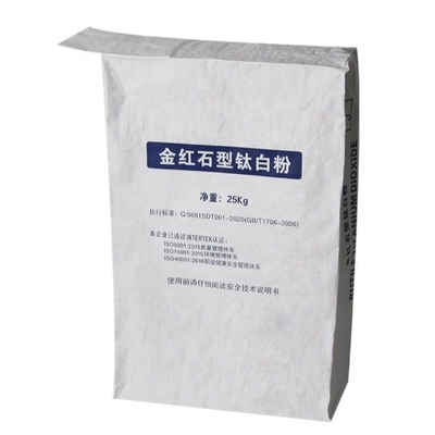 CMYK Color Kraft Paper Cement Bag 25kg Paper Bag Serbaguna