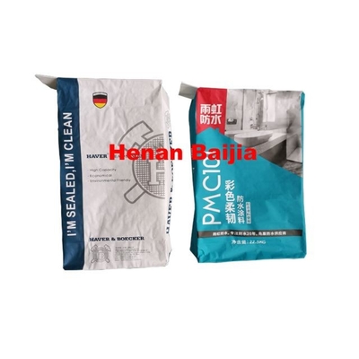 Tas Kertas Kraft Multiwall Semen Khusus Untuk Bahan Bangunan Ubin Keramik