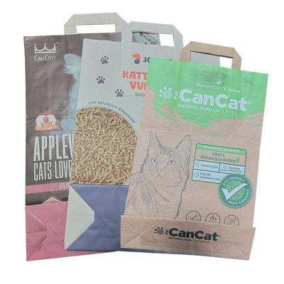 Kantong Kotoran Kucing Biodegradable Food Grade 5Liter yang Dapat Dikustomisasi Ramah Lingkungan