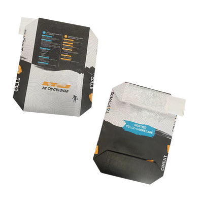 25kg 40kg 50kg 3 Layers Industrial Cement Packing Bags Ketahanan Aus