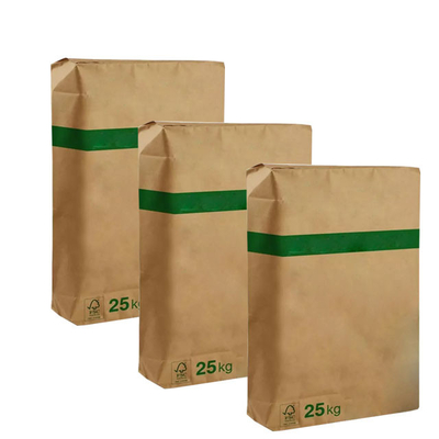 25kg 50Kg Disisipkan Valve Sodium Benzoate Powder Packaging Bag Multiwall
