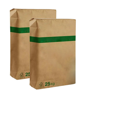 25kg 50Kg Disisipkan Valve Sodium Benzoate Powder Packaging Bag Multiwall