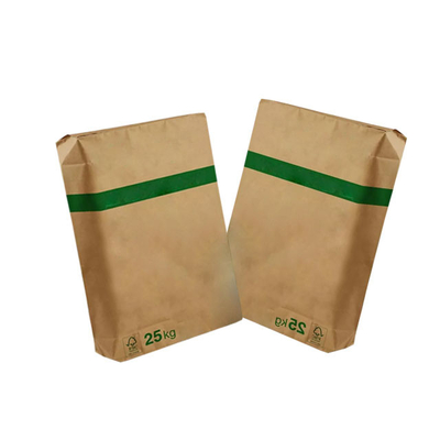 25kg 50Kg Disisipkan Valve Sodium Benzoate Powder Packaging Bag Multiwall