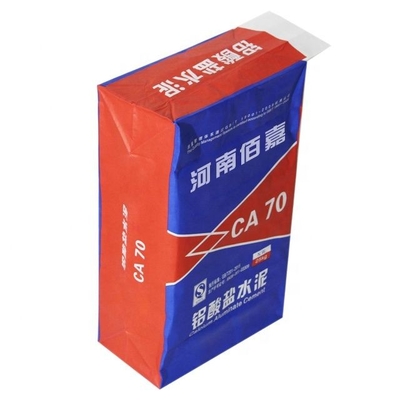 Kraft Packing Tas Kertas Industri Tahan Air Semen 25kg 50kg