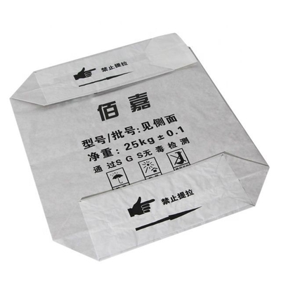 Terima Kustomisasi 2-3ply Valve Bag Multiwall Kantong Kertas Kraft