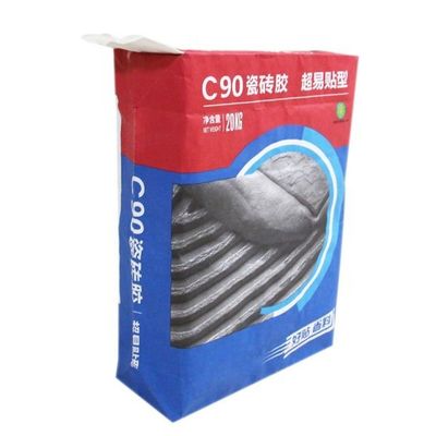 20kg 25kg Flexo Print Pasted Valve Multiwall Paper Bags Kemasan Semen