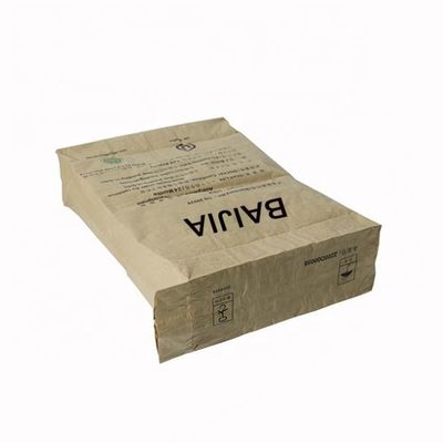 20kg 25kg Flexo Print Pasted Valve Multiwall Paper Bags Kemasan Semen