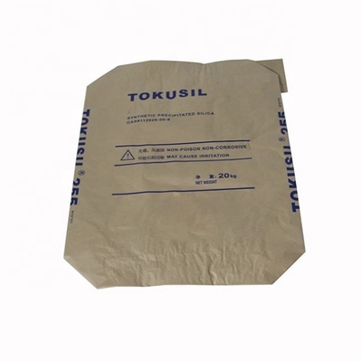 Kantong Katup Kertas Kraft Multiwall Semen Semen Kering 20kg 25kg 50kg