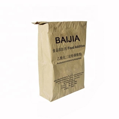 Kantong Katup Kertas Kraft Multiwall Semen Semen Kering 20kg 25kg 50kg