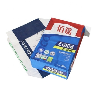 25kg 50kg Industri Kemasan Tas Semen Kraft Waterproofing