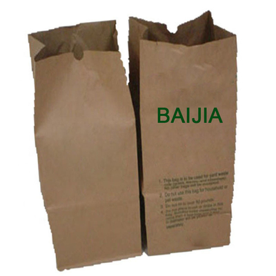 2ply Kraft Tas Kertas Lawn Besar Yard Limbah Kertas Menolak Tas Moisture Proof