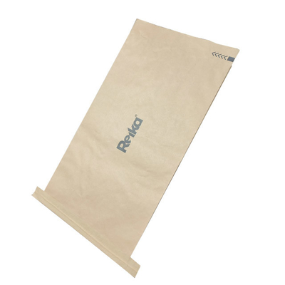 25kg 20kg Kertas Multiwall Dijahit Tas Mulut Terbuka Food Grade Brown Untuk Kelapa