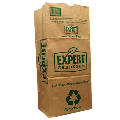Paper 30 Gal Rumput Biodegradable Dan Kantong Daun Bentuk Ukuran Disesuaikan