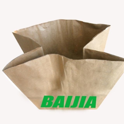 Brown Kantong Kertas 30 Gal Rumput Kustom Dapat Didaur Ulang Untuk Daun