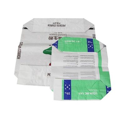 Efisiensi yang ekonomis katup lempengan multiwall kantong kertas tahan air