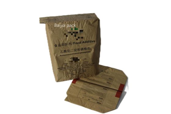 Kemasan 110x80x20cm Kantong kertas multi dinding tahan kelembaban