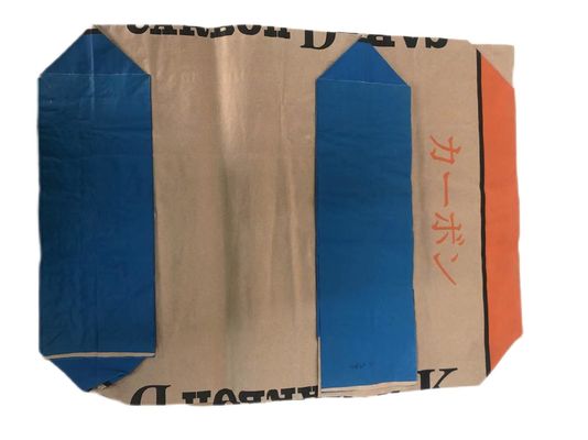 Waterproof Multiwall Sacks Kelembaban Proof Food Grade Kraft Paper Pencetakan