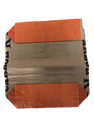 Waterproof Multiwall Sacks Kelembaban Proof Food Grade Kraft Paper Pencetakan