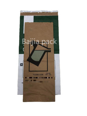 Bentuk yang Disesuaikan Kantong Kertas Dilampirkan Panas Solusi Biodegradable untuk Kebutuhan Industri