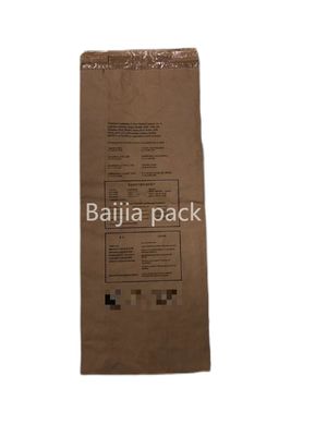 Eco Friendly Heat Sealed Paper Bags Multiwall Packaging hingga 7 warna cetak