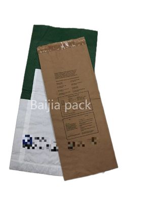 Eco Friendly Heat Sealed Paper Bags Multiwall Packaging hingga 7 warna cetak